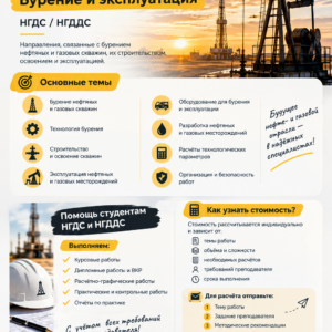 Нефтегазовое дело — бурение и эксплуатация